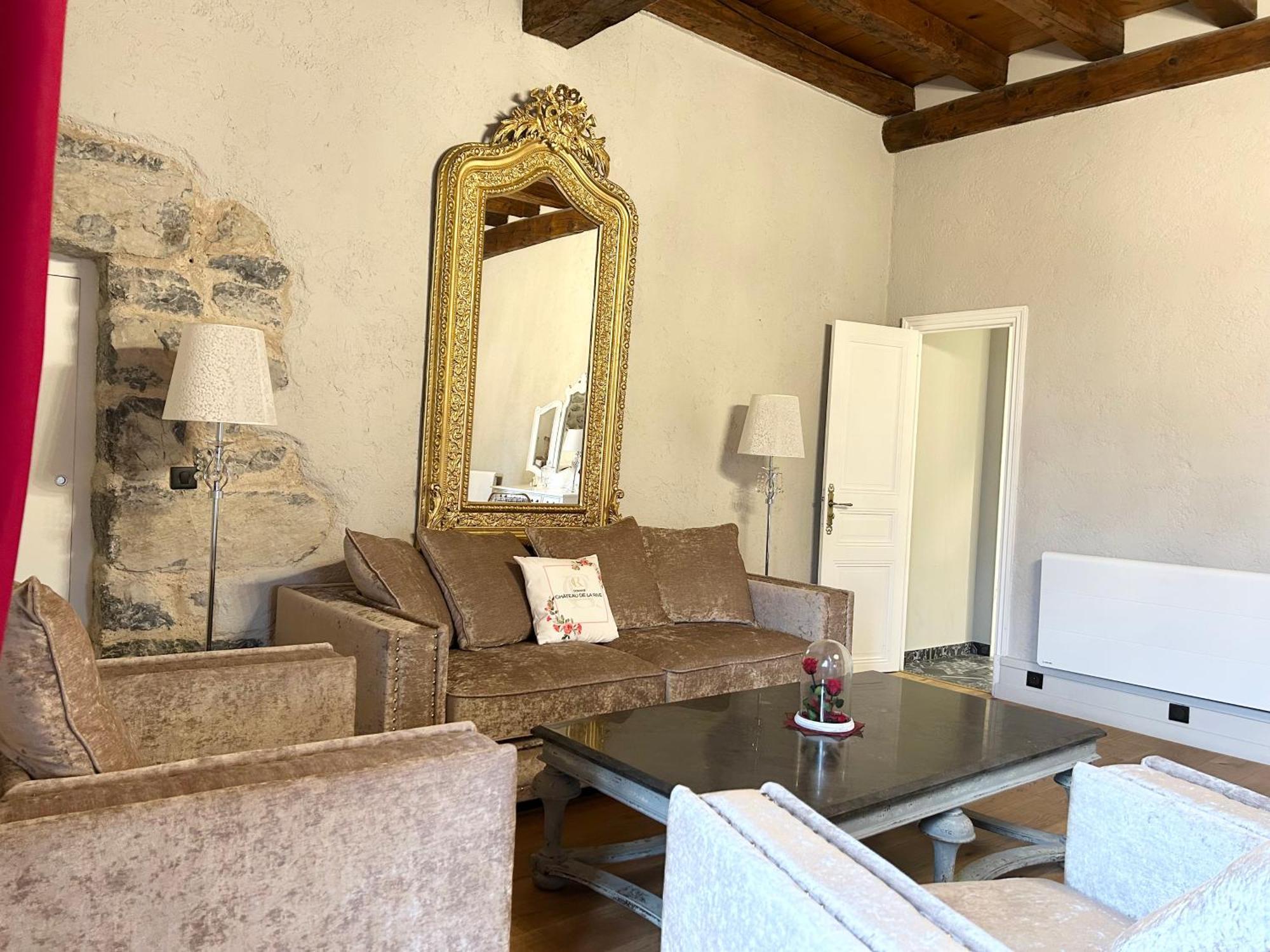 Chateau De La Rive - Suite Prestige - Chambre 2 Personnes Cruet ภายนอก รูปภาพ